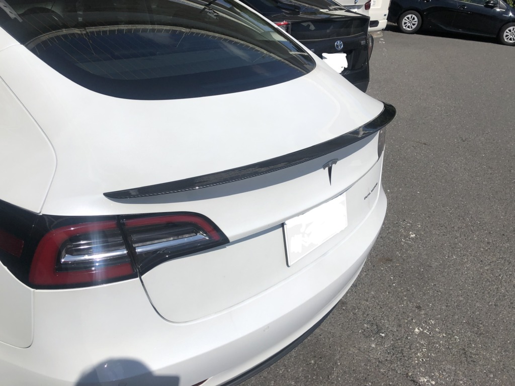 Tesla model3用　トランクスポイラー　テスラ　モデル3 ウイング　新品